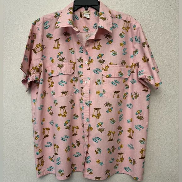 Boca Bay Hawaiian Shirt Size 2X - Picture 1 of 5